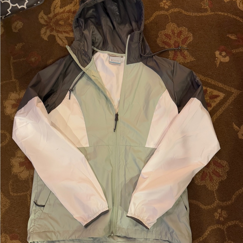 Colorblock Windbreaker Jacket